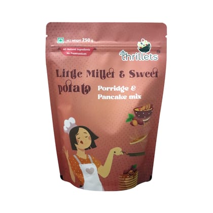 Little Millet & Sweet Potato - Pancake & Porridge Mix