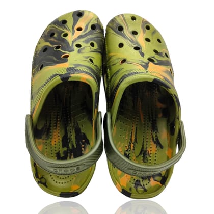 Classic Clogs in Army Green: Comfortable and Stylish Footwear for Any Adventure - Must-Have Army Green Clogs CR 02 MHD