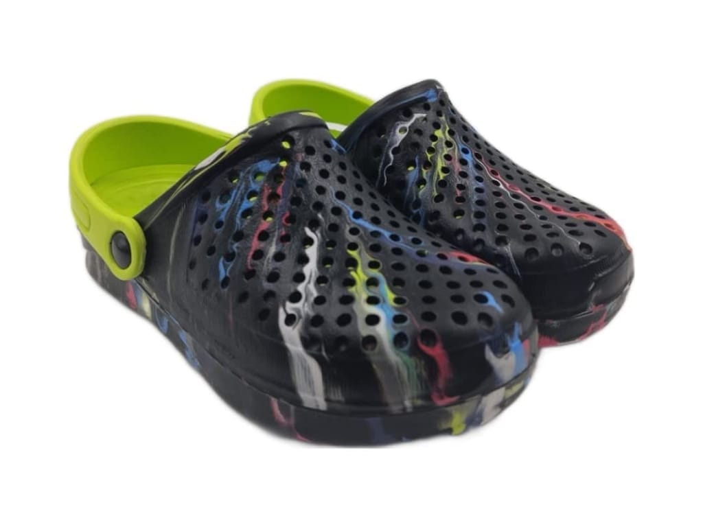 PUMPA Striped EVA Clogs for Mens with Elegant Look