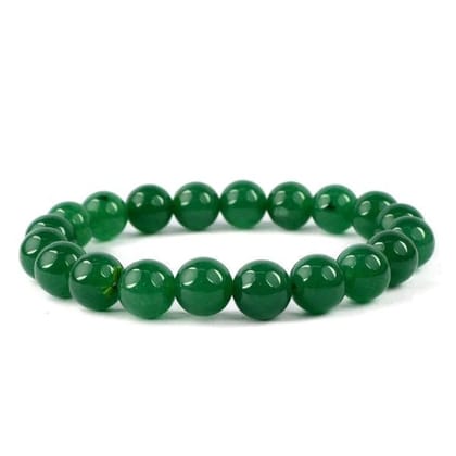 Ekdant Natural Green Aventurine Bracelet 8 mm Beads Bracelet Round Shape for Reiki Healing and Crystal Healing Stone Semi Precious Gemstones Stretchable Bracelet