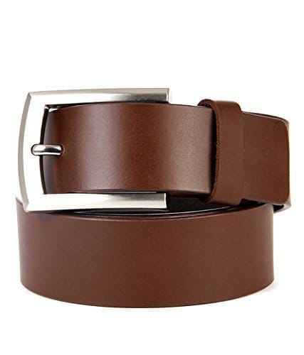 Rl Men's Leather Walletsnbags Novapull Trouser Belt (B5_Br_40_Brown_40, Brown, 40)