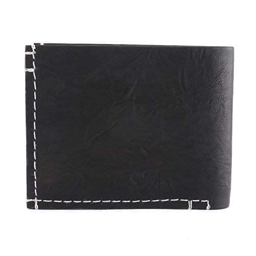 RL BLACKWITHRED Men's Wallet (W56-BLKWITHRED)