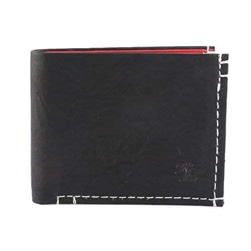 RL BLACKWITHRED Men's Wallet (W56-BLKWITHRED)