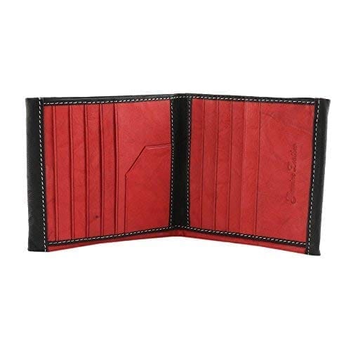 RL Black Men's Wallet (W59-BLKWITHRED)