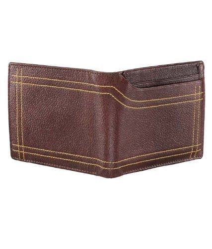 Walletsnbags Men's Leather Wallet (Brown)