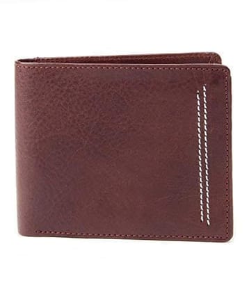 Walletsnbags Neo Stitch Tan Mens Leather Wallet.