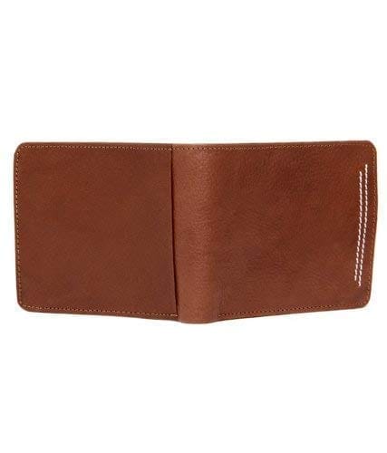 Walletsnbags Neo Stitch Tan Mens Leather Wallet.