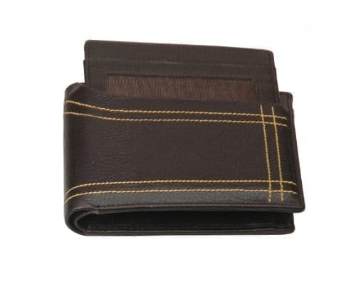 Walletsnbags Fimemilled Card Leather Mens Wallet