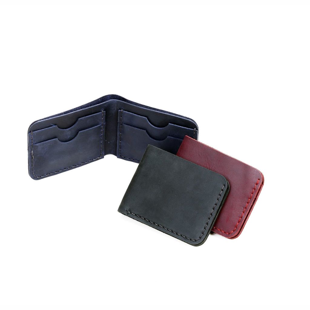 BATUM Handstitch Leather Wallet for Men