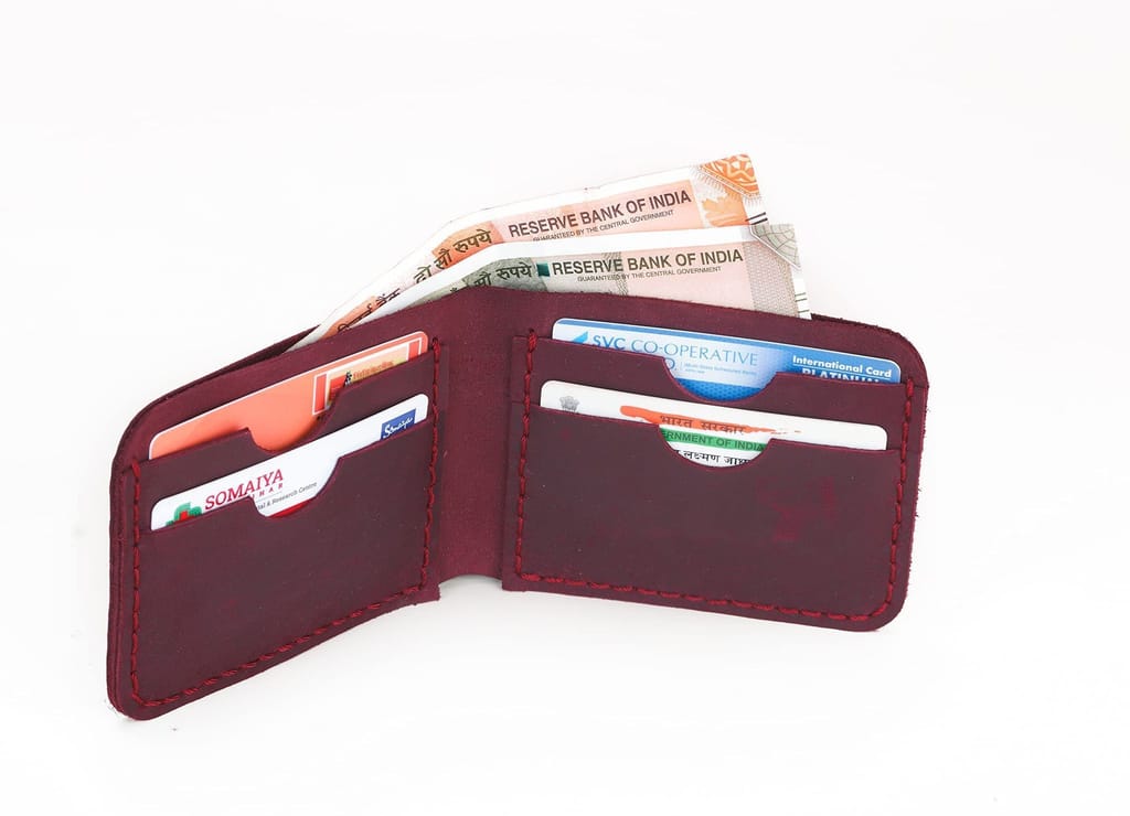 BATUM Handstitch Leather Wallet for Men