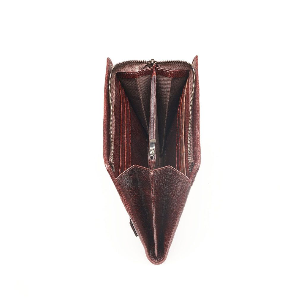 Leather Passport Holder Travel Organizer