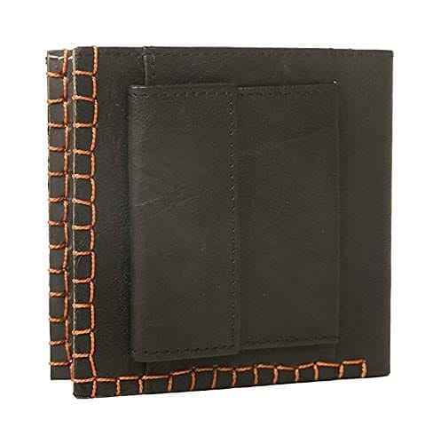 Walletsnbags Auro Box Stitch Leather Wallet for Men
