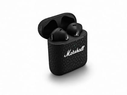 Marshall Minor III Bluetooth Truly Wireless in-Ear Earbuds with Mic (Black)