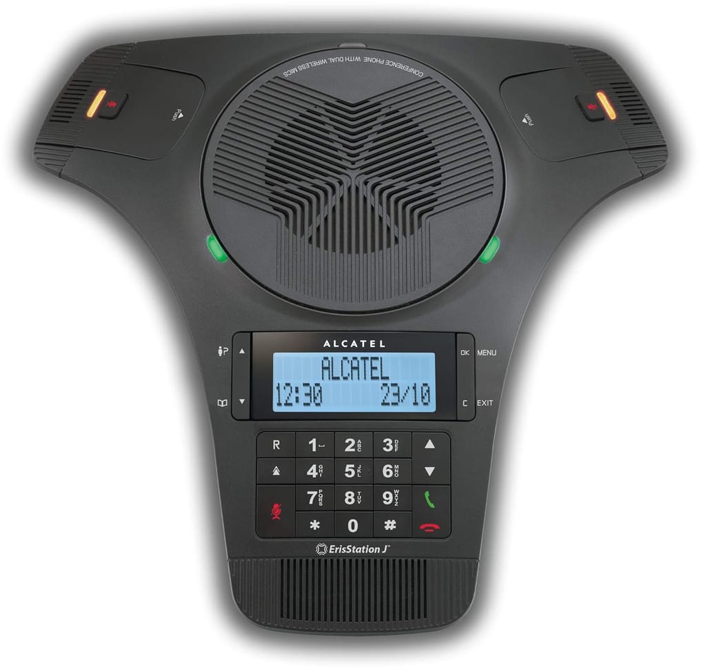 Alcatel Conference 1500 Analogue conferencing phone with 2 detachable DECT microphones