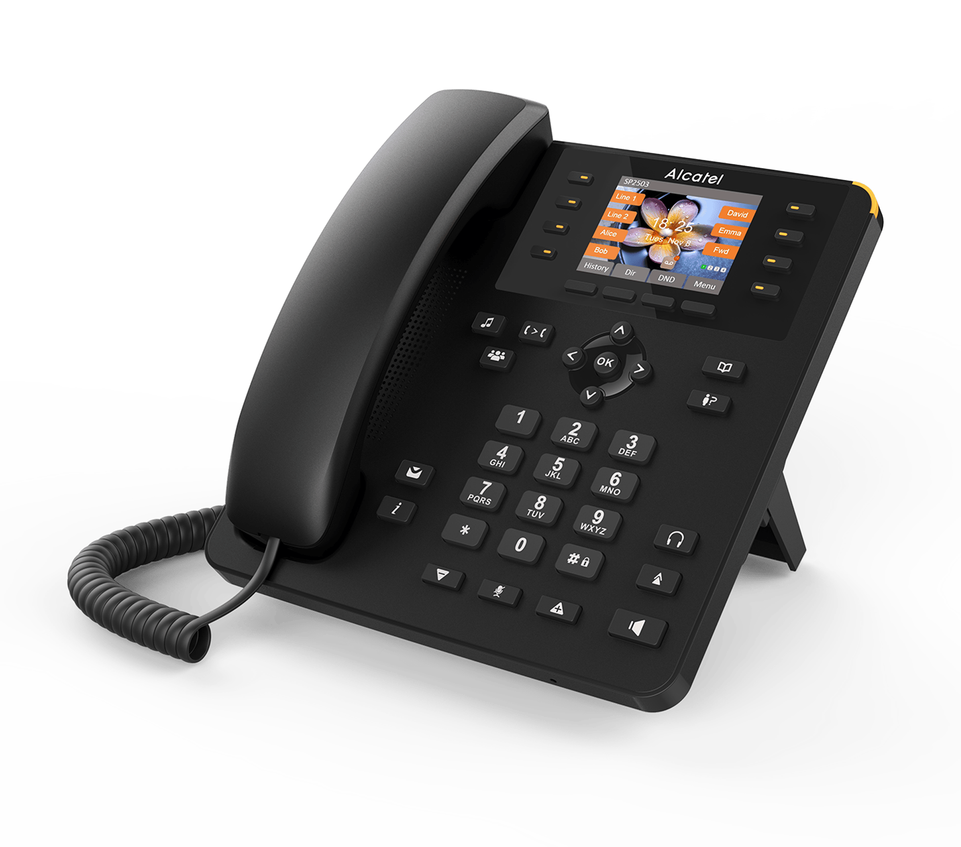 Alcatel SP2503 IP Phone with Caller id & 4 SIP Account