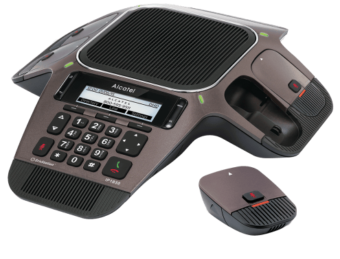 Alcatel Conference Phone IP1850 with 3 SIP Accounts & 4 detachable DECT Microphones