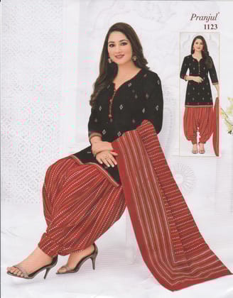 Readymade Cotton Churidar set (1123L)
