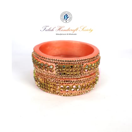 Lac Kada for women & girls (Pair of 2) Pink