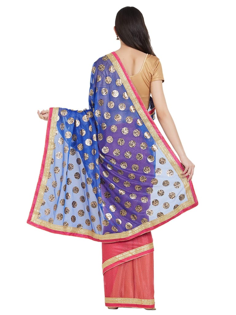 Florence net with Blouse Piece Saree