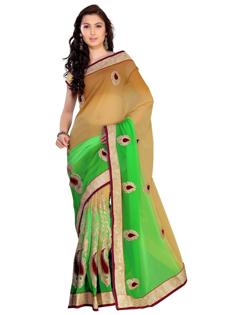Florence Women's Chiffon Saree