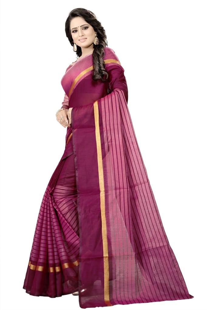 Florence Cotton with Blouse Piece Saree