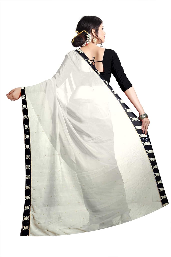 Florence georgette with blouse piece Saree