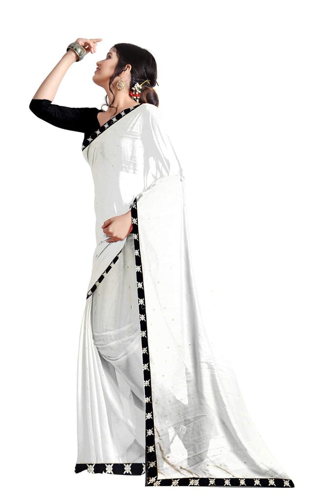 Florence georgette with blouse piece Saree