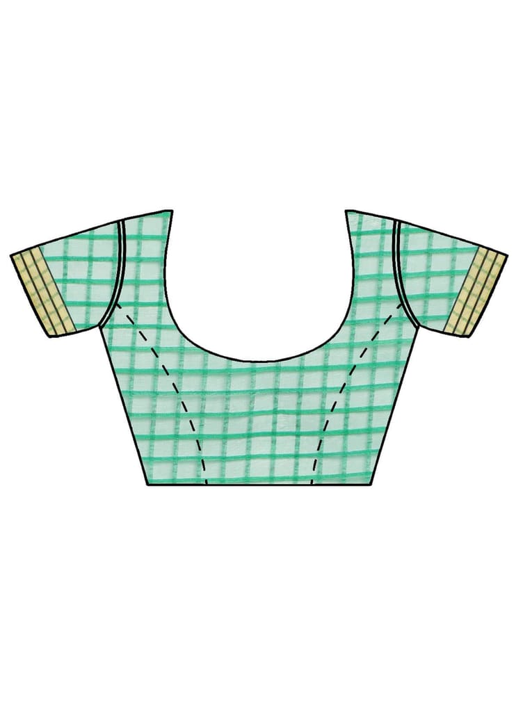 Florence Women's Cotton Silk Saree Blouse