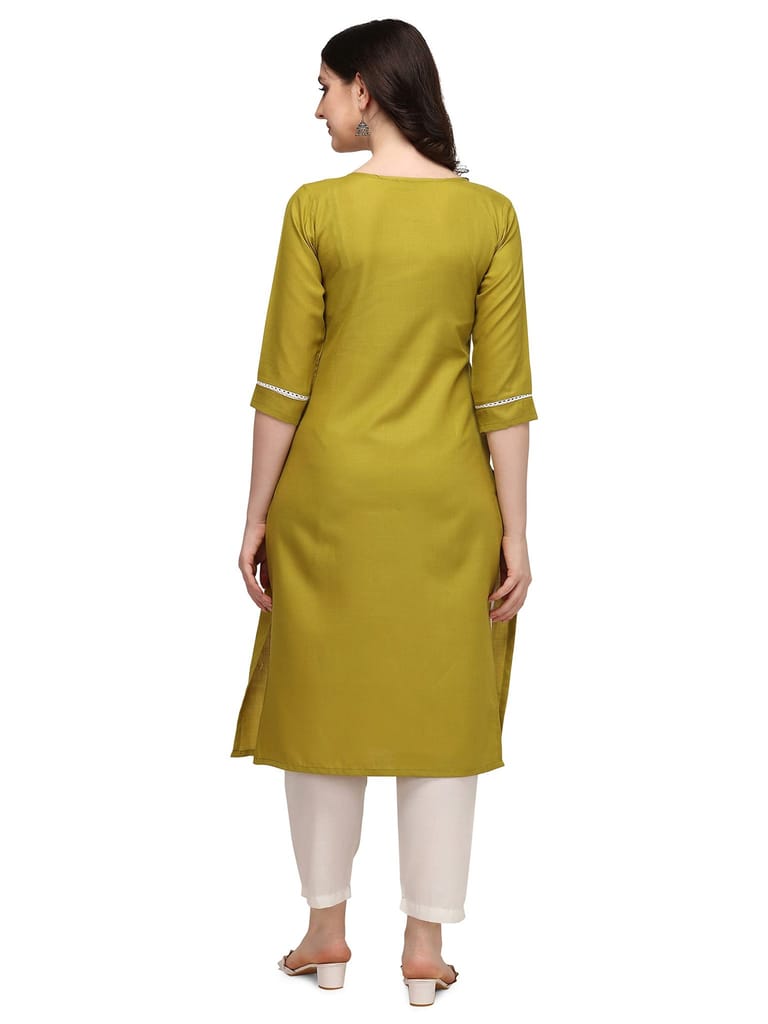 Florence Women's Cotton Regular Dress kurti