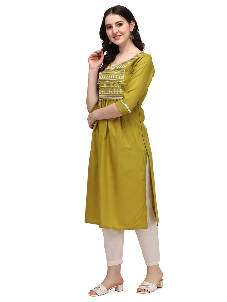 Florence Women's Cotton Regular Dress kurti