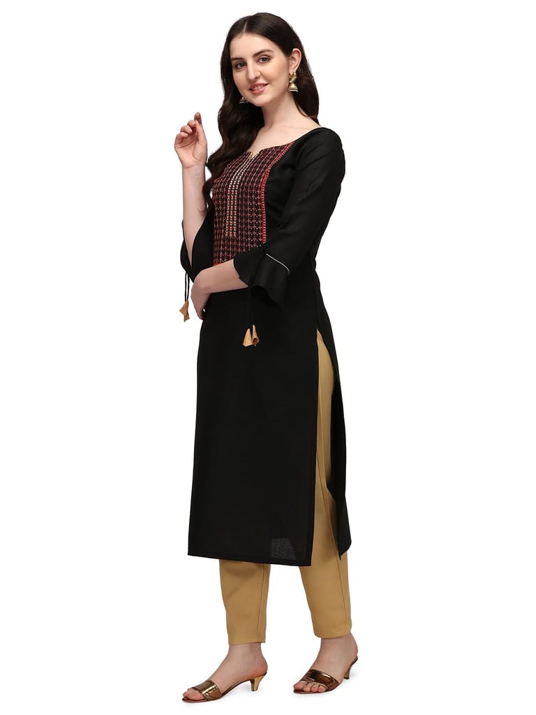 Florence Women's Cotton Regular Fit Dress kurti