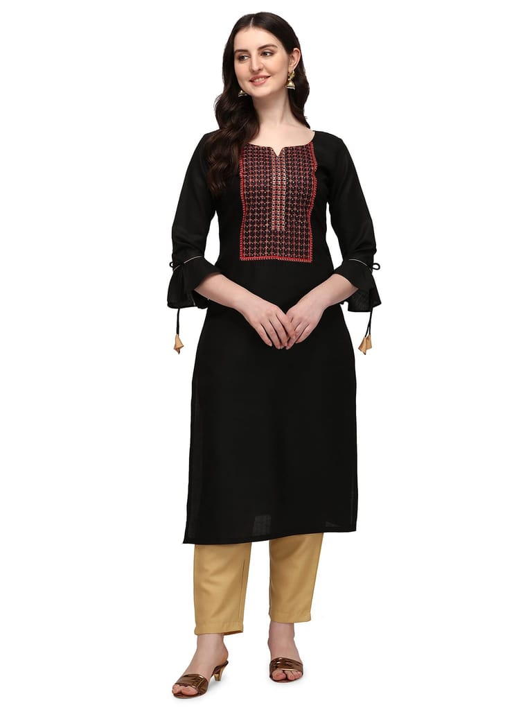 Florence Women's Cotton Regular Fit Dress kurti