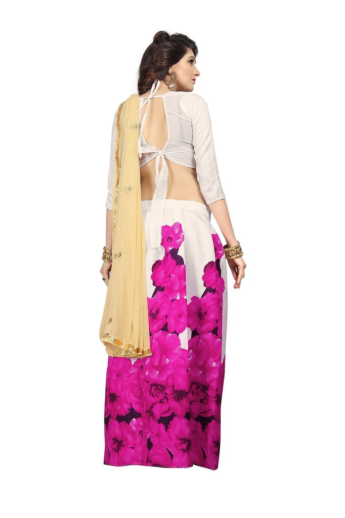 Florence Women's Art Silk Lehenga Choli