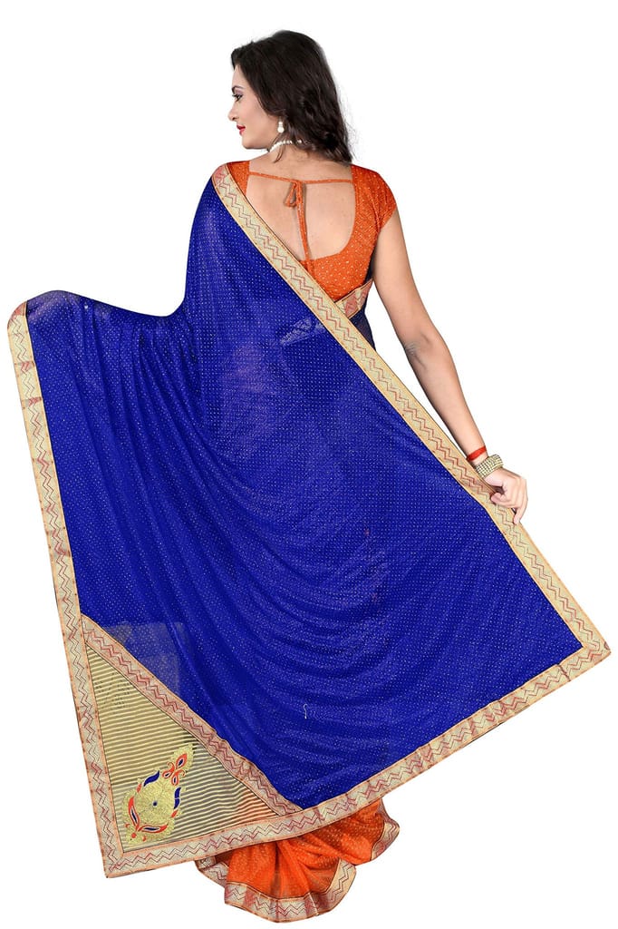 Florence net with Blouse Piece Saree