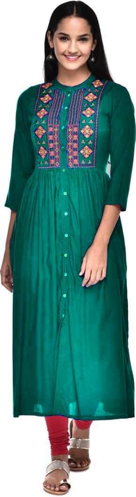 Florence Women's Rayon a-line Kurta