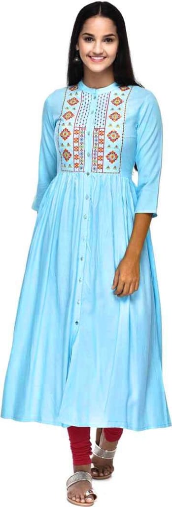 Florence Women's Rayon a-line Kurta