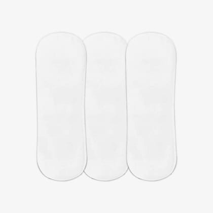 Snugkins Wet-Free Microfiber Terry Soaker Inserts for Baby Cloth Diapers - Pack of 3