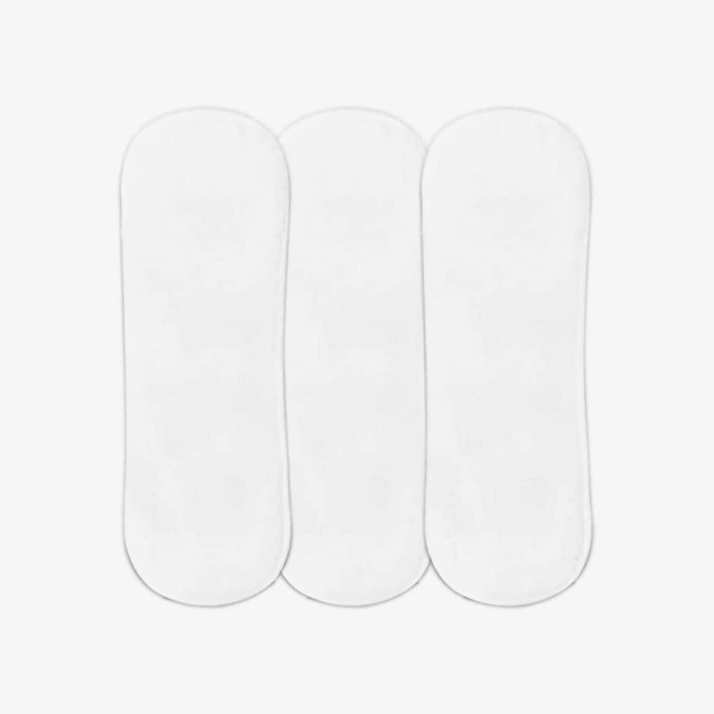 Snugkins Wet-Free Microfiber Terry Soaker Inserts for Baby Cloth Diapers - Pack of 3