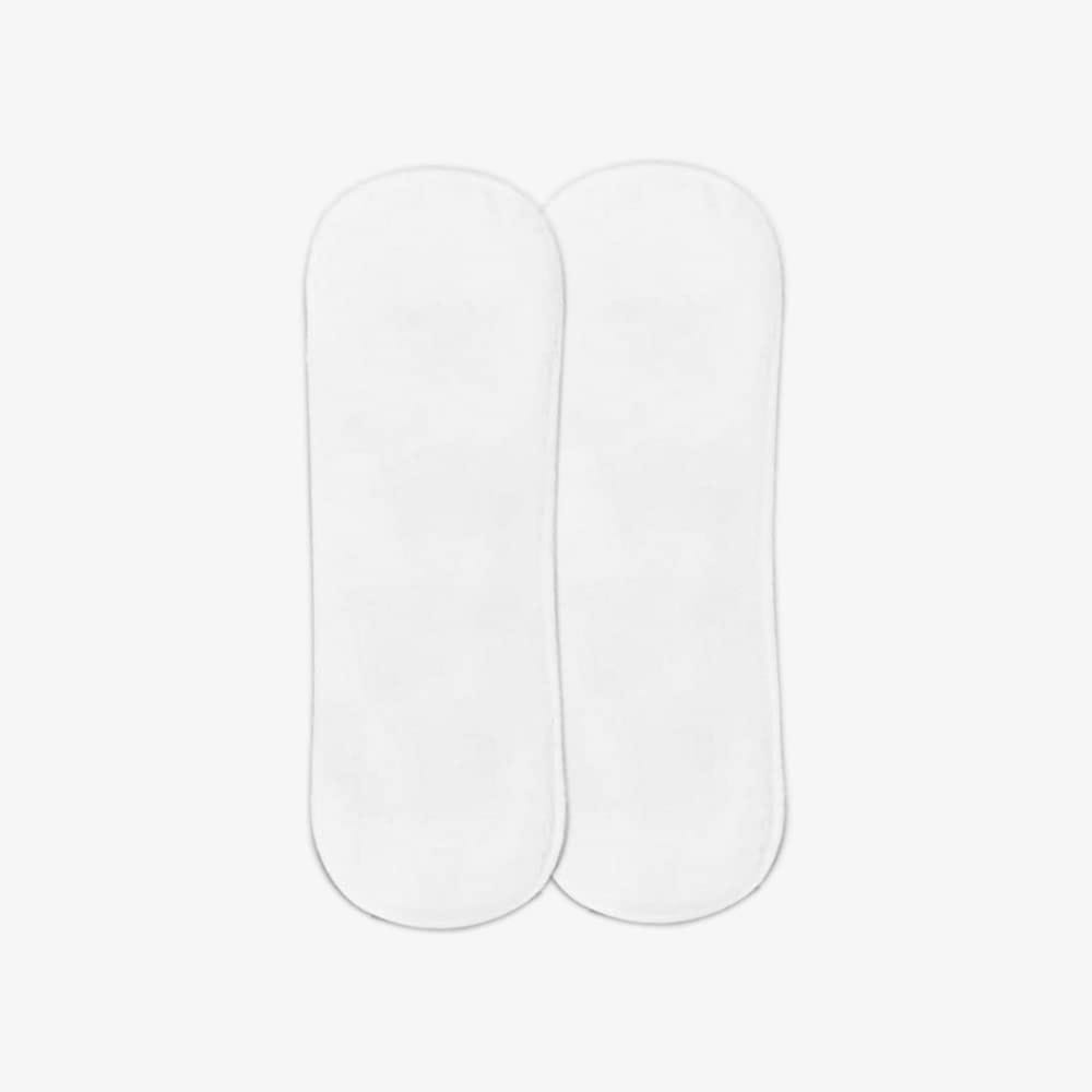 Snugkins Wet-Free Microfiber Terry Soaker Inserts for Baby Cloth Diapers - Pack of 2