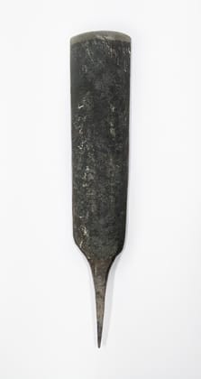 MRTS 1 in 0.5 in Slightly Round Chisel With Wooden Handle