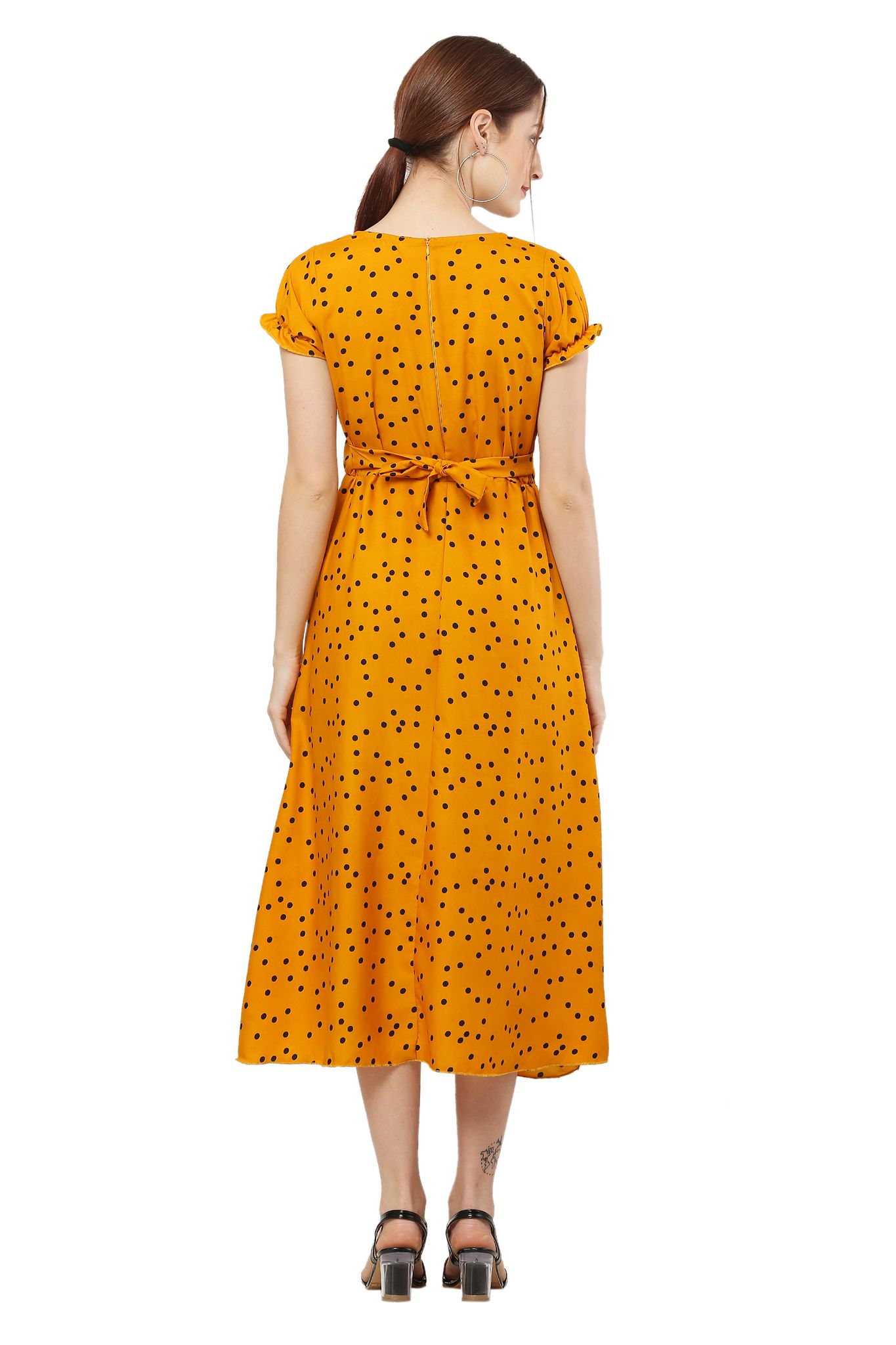 WOMEN_MUSTURD_POLKA_FROCK