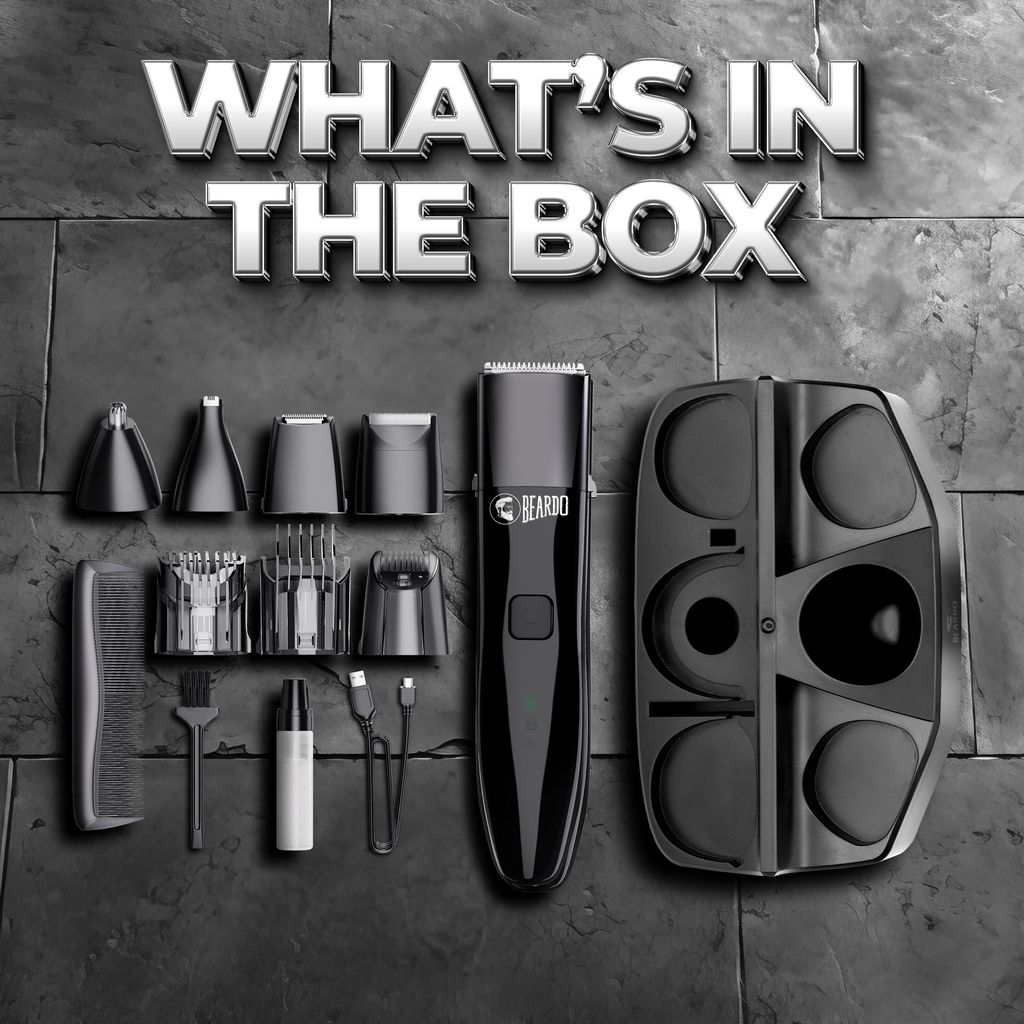 Beardo Chrome Beast Grooming Kit