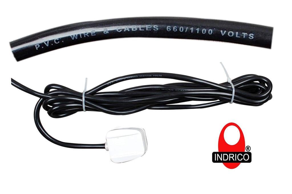 INDRICO? Extension Board (3+2) with Fuse and Power Light 4 Meter Cord