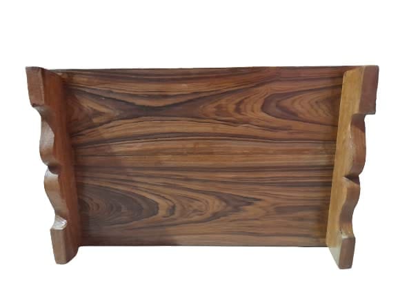 Gajanan Furniture Teak Wood Pooja Asana/Patla/Chowki/bajot for Sitting