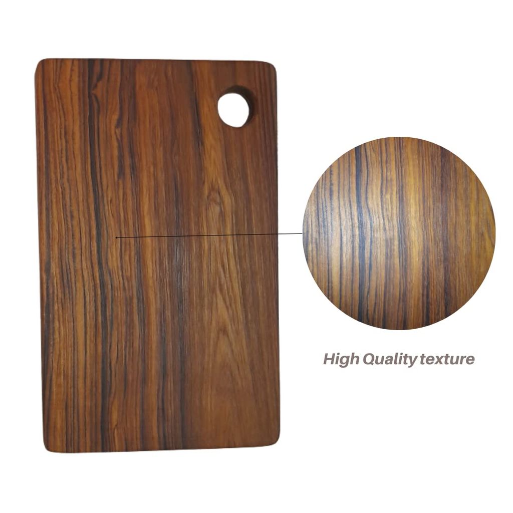 Gajanan Furniture Solid Single Piece Teak Wood Chopping Board