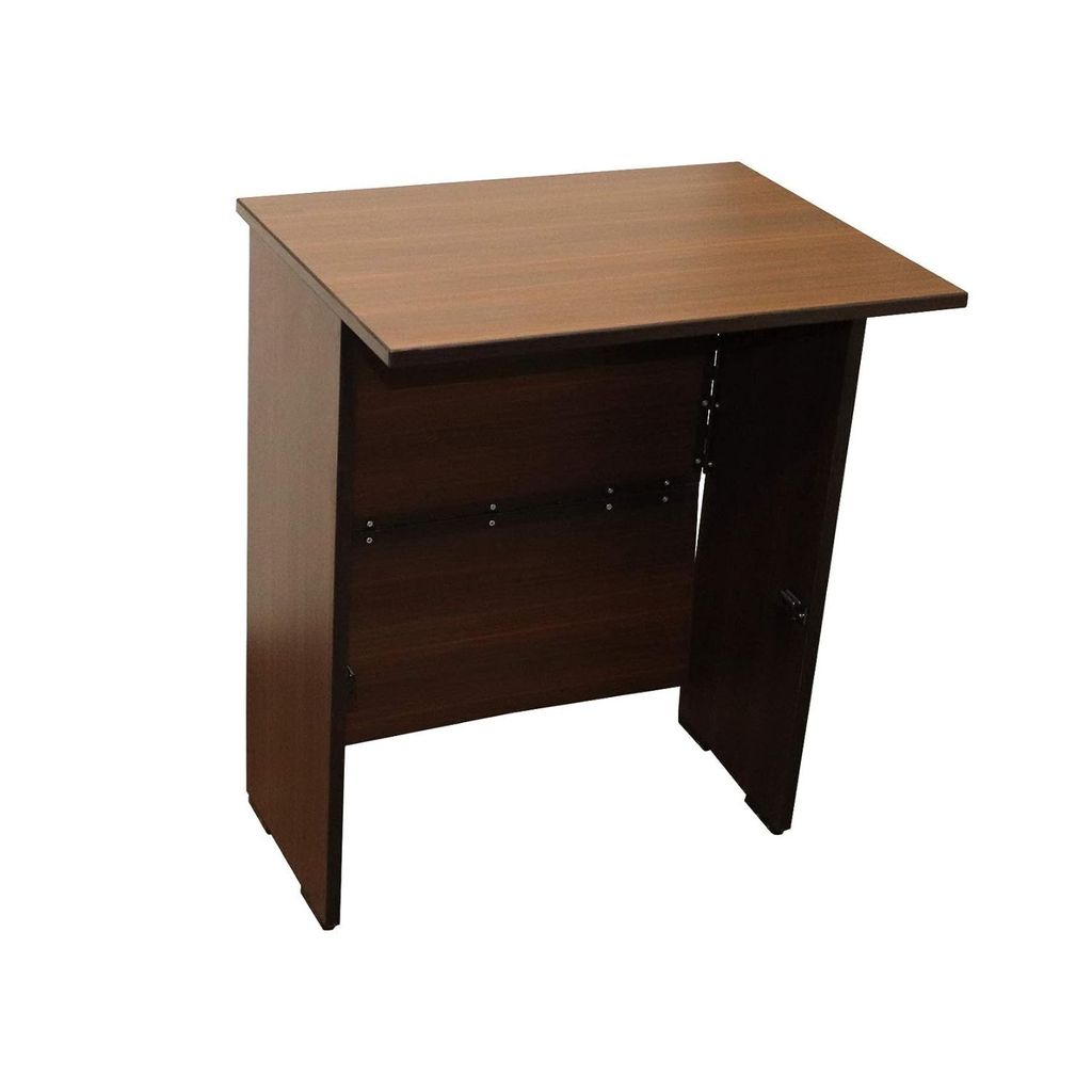 SPACECRAFTS ENGINEERED WOOD OFFICE DESK; STUDY DESK ; FOLDING DESK (WENGE FINISH,WENGE)
