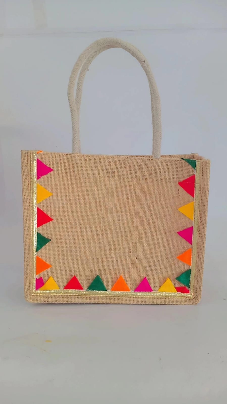 Hand Painted Jute Bags, Feature : Biodegradable, Durable, Eco Friendly,  Color : Brown at Rs 50 / Piece in Kolkata