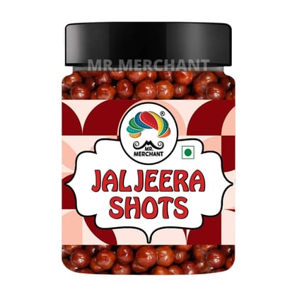 Mr. Merchant Jaljeera Shots, 300g [Chatpati Jaljeera Goli Mukhwas - Digestive Goli Mouth freshener]