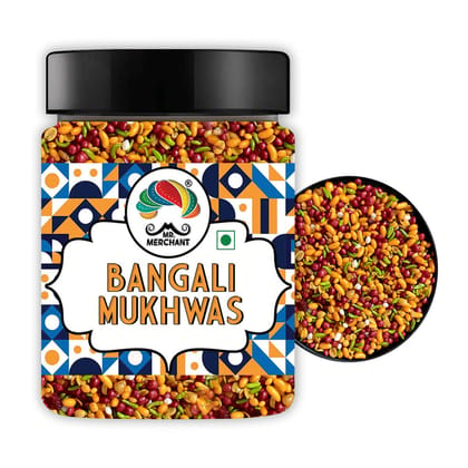 Mr. Merchant Bangali Mukhwas, Mouth Freshener Mukhwas Mix (Pack of 1 (300gm Jar Pack))