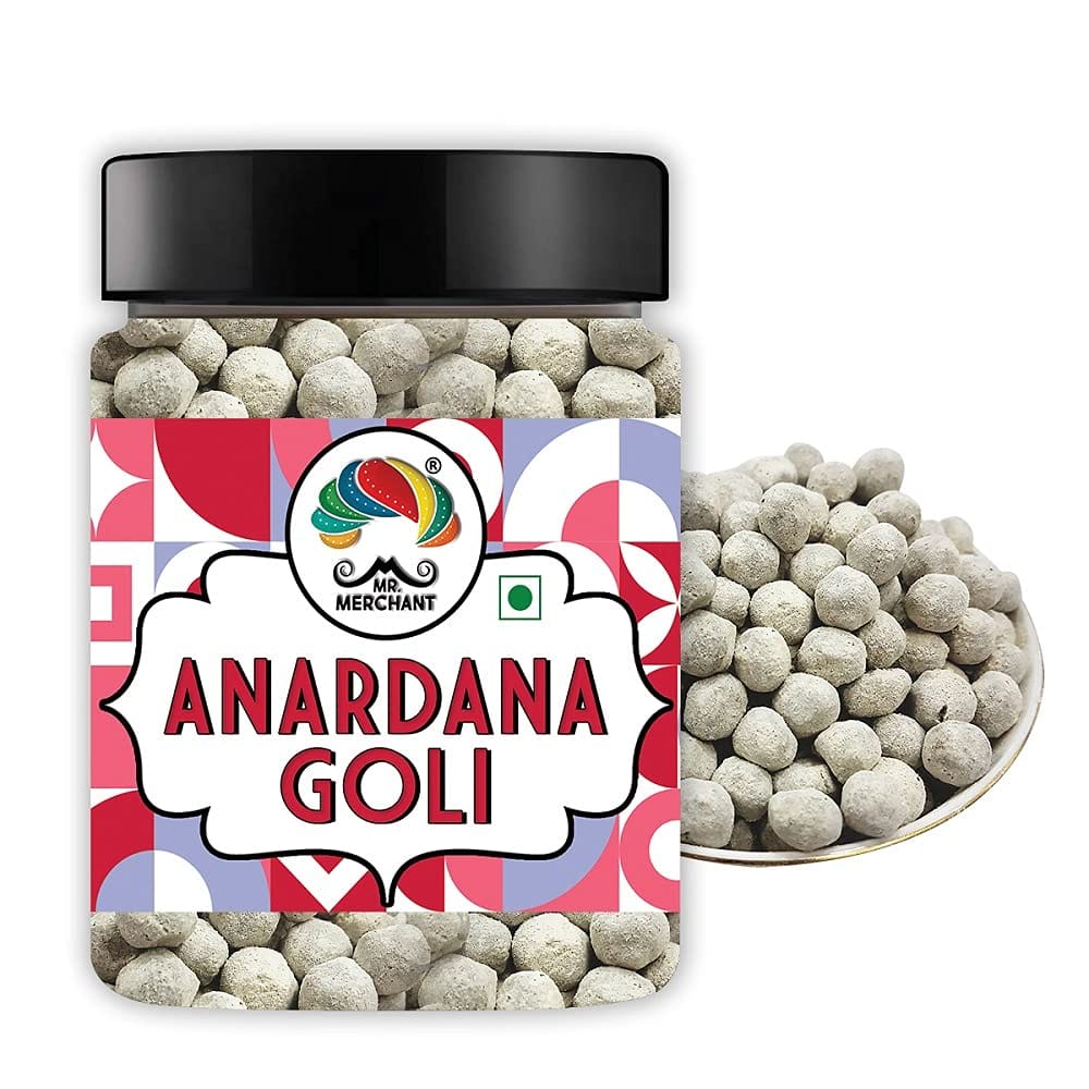 Mr. Merchant Pachak Anardana Goli Churan [Mouth Freshener, Digestive,After-Meal,Mukhwas](300 g (Jar))